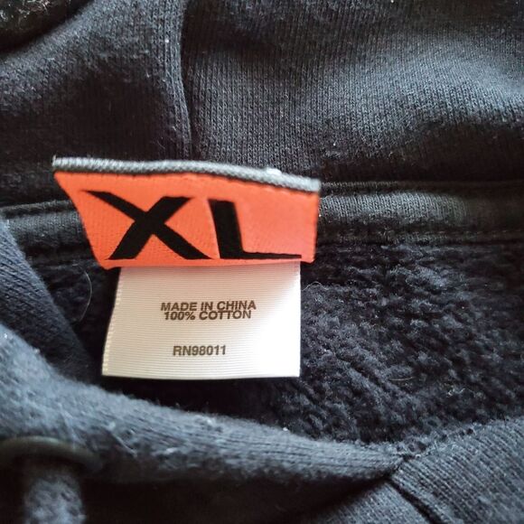 GOTCHA Surf Wear Cosmic Stew Hoodie Men's XL Black Heavyweight | EUC - Picture 4 of 5